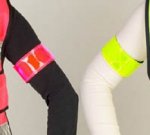 Reflective-Fluorescent Arm/Leg Bands